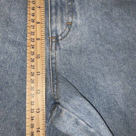 Eddie Bauer Women’s Easy Fit Jeans Size 14 Blue High Rise - Picture 8 of 9